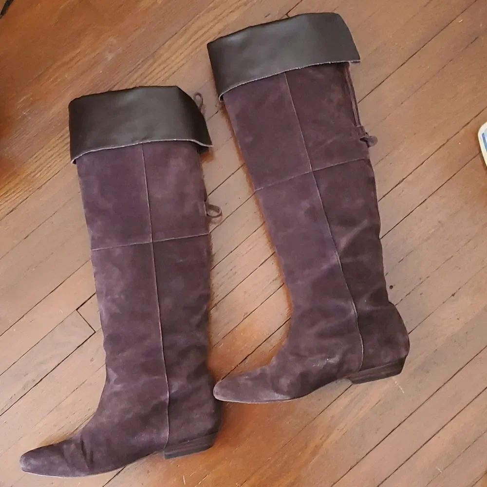 Kelsi Dagger Over the Knee Leather Boots